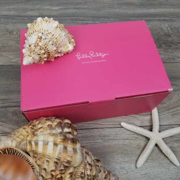 Lilly Pulitzer large Storage box Tusk in Sun NIB - Picture 7 of 7